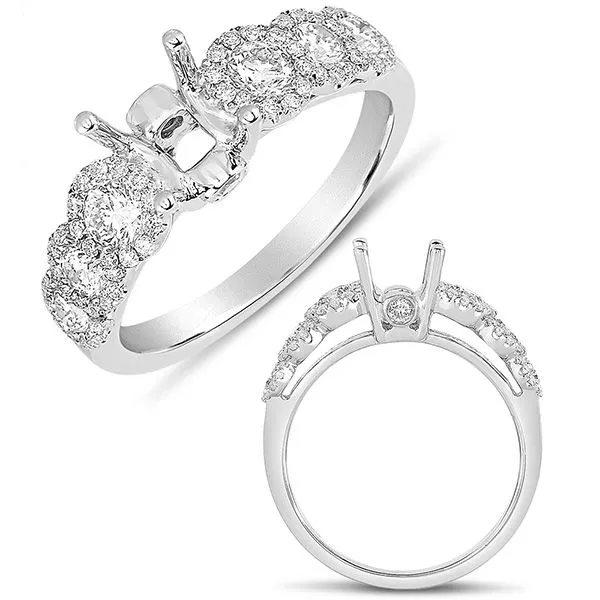 White Gold Semi Mounting Tennies Jewelry Appleton, WI