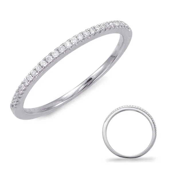 White Gold Wedding Band Tennies Jewelry Appleton, WI