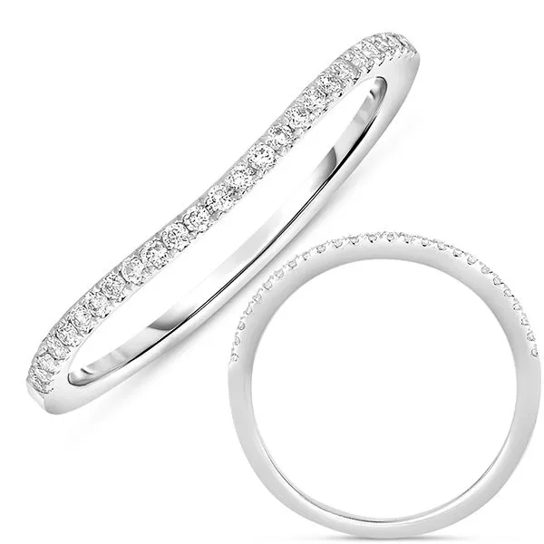 White Gold Wedding Band Tennies Jewelry Appleton, WI