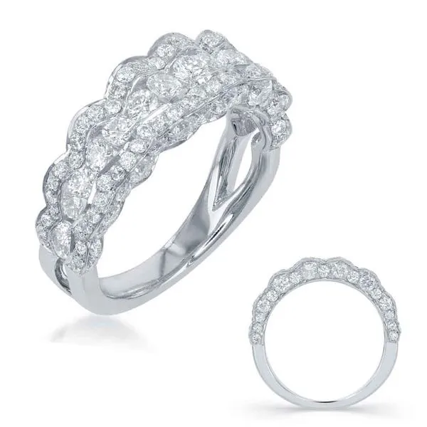 White Gold Wedding Band Tennies Jewelry Appleton, WI