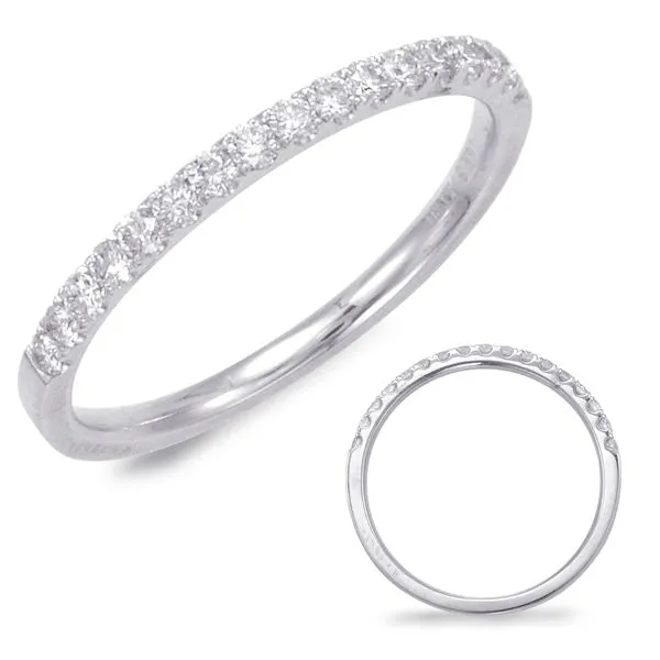 White Gold Wedding Band Tennies Jewelry Appleton, WI