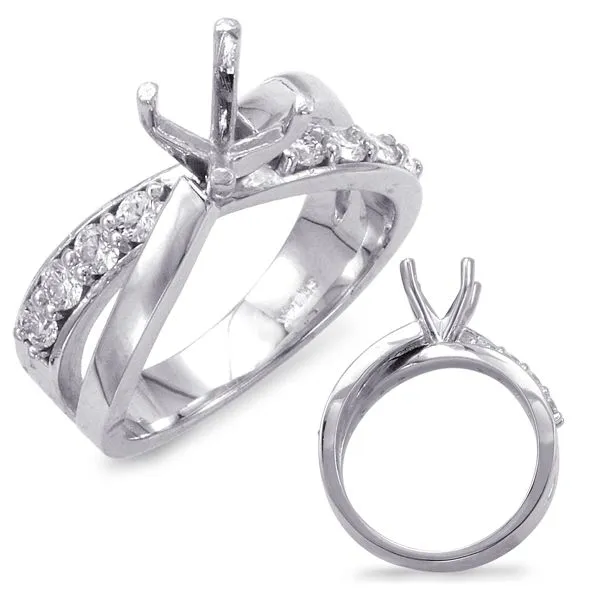 White Gold Engagement Ring Tennies Jewelry Appleton, WI