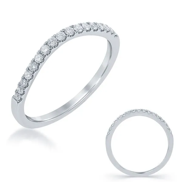 White Gold Wedding Band Spencer's Jewelers Athens, GA