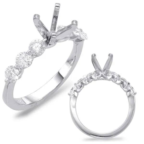 White Gold Engagement Ring Tennies Jewelry Appleton, WI