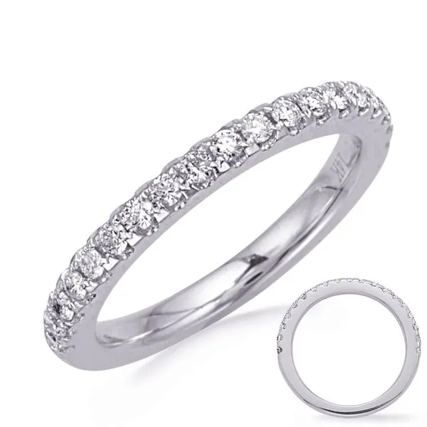 White Gold Wedding Band Tennies Jewelry Appleton, WI