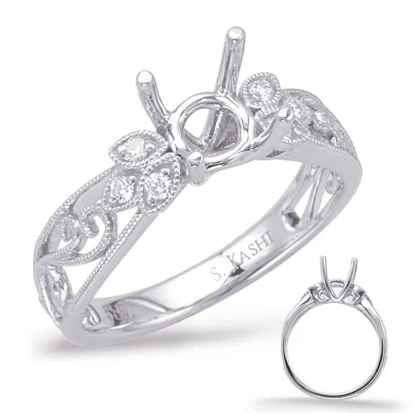 White Gold Engagement Ring Tennies Jewelry Appleton, WI
