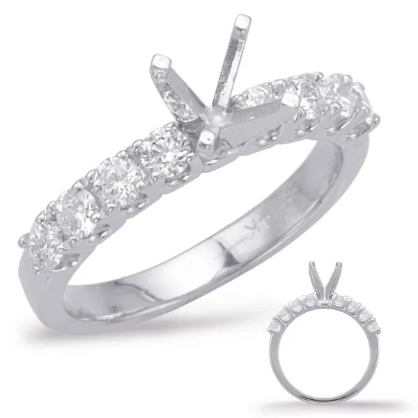 White Gold Engagement Ring Tennies Jewelry Appleton, WI