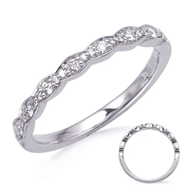 White Gold Matching Band Tennies Jewelry Appleton, WI