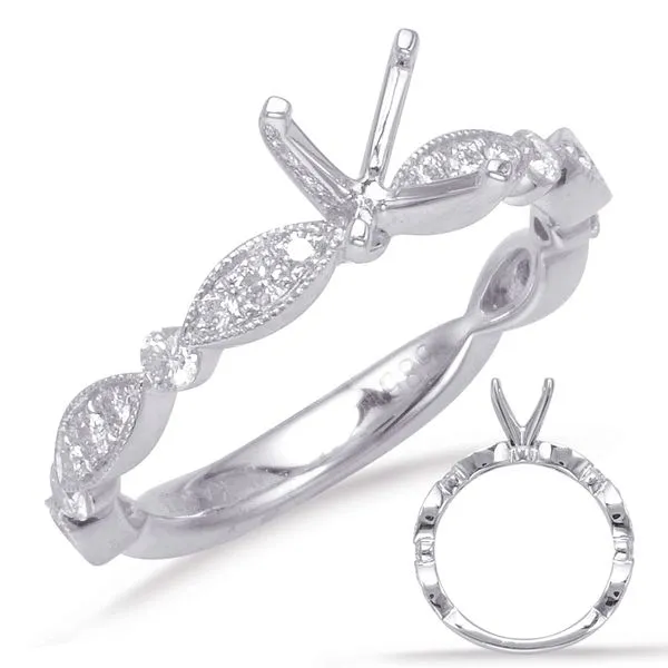 White Gold Engagement Ring Tennies Jewelry Appleton, WI