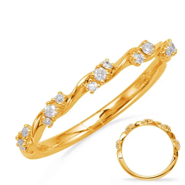 Yellow Gold Matching Band Tennies Jewelry Appleton, WI