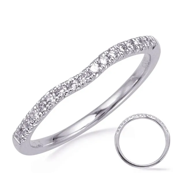 White Gold Wedding Band Tennies Jewelry Appleton, WI