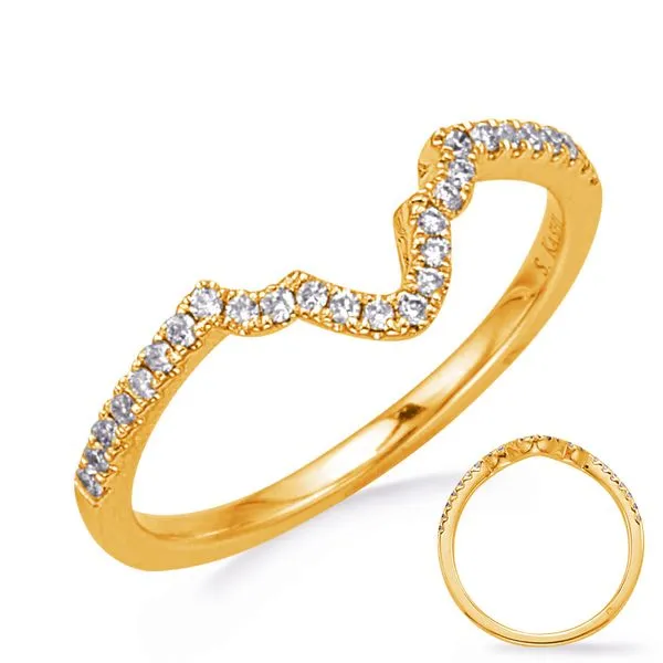 Yellow Gold Wedding Band Raleigh Diamond Fine Jewelry Raleigh, NC