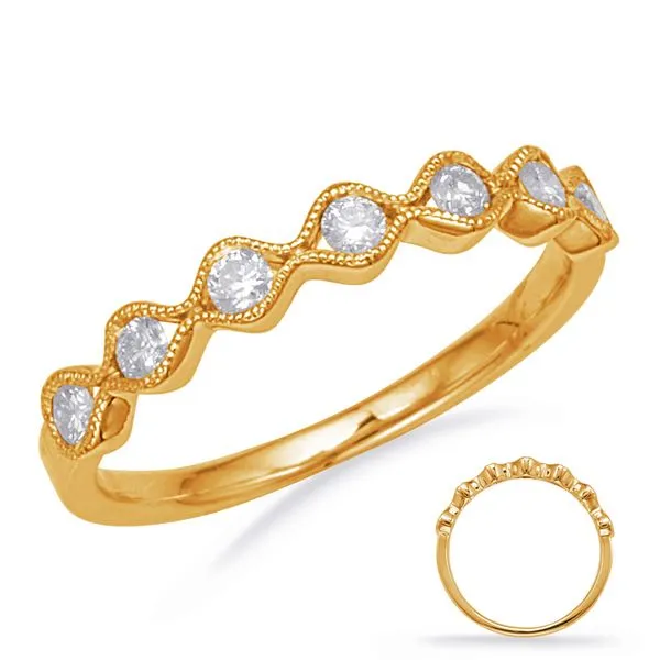 Yellow Gold Matching Band Tennies Jewelry Appleton, WI