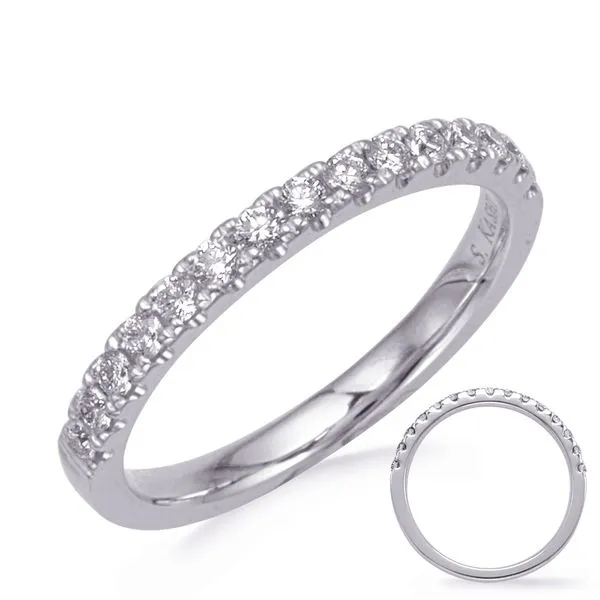 White Gold Wedding Band Tennies Jewelry Appleton, WI