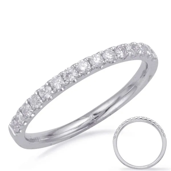 White Gold Wedding Band Tennies Jewelry Appleton, WI