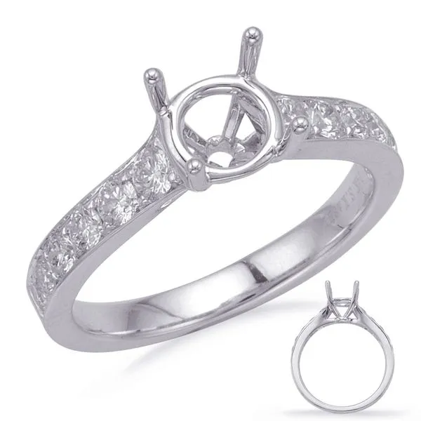 White Gold Engagement Ring Tennies Jewelry Appleton, WI