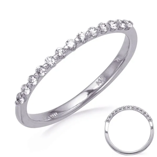 White Gold Wedding Band Tennies Jewelry Appleton, WI