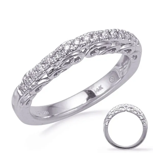 White Gold Wedding Band Tennies Jewelry Appleton, WI