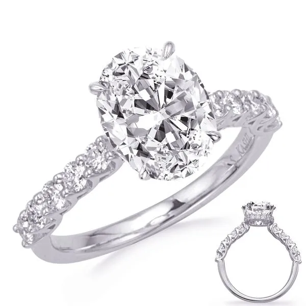 White Gold Engagement Ring Tennies Jewelry Appleton, WI