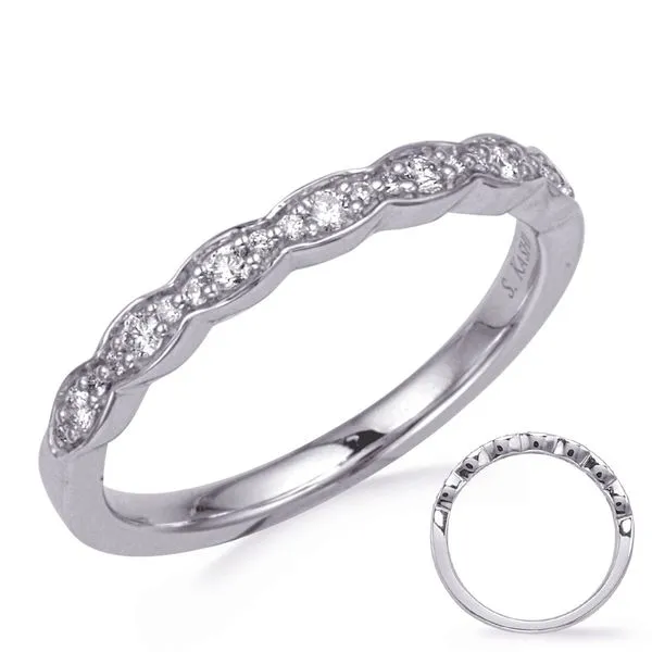 White Gold Wedding Band Tennies Jewelry Appleton, WI