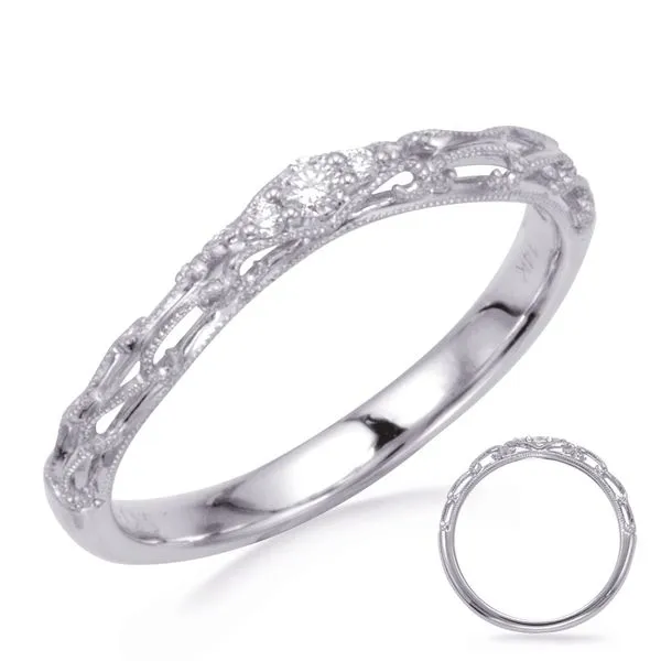 White Gold Wedding Band Tennies Jewelry Appleton, WI