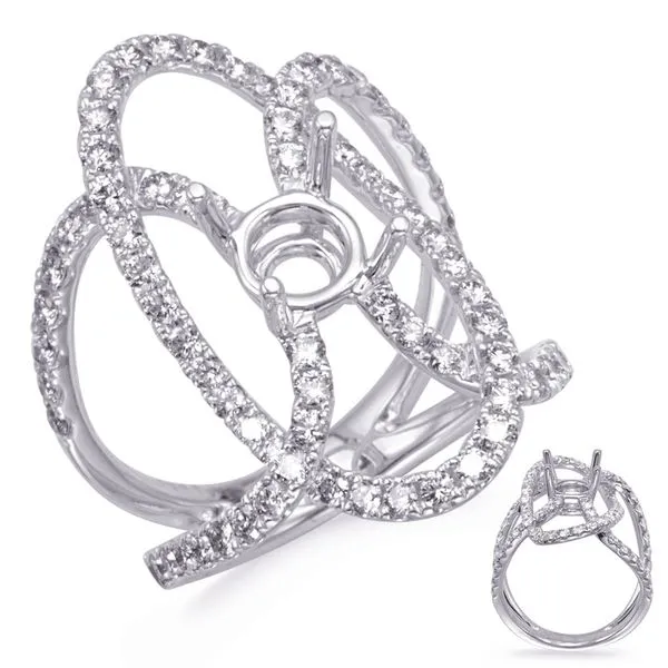 White Gold Engagement Ring Tennies Jewelry Appleton, WI