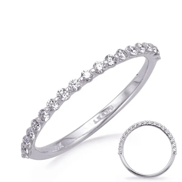 White Gold Wedding Band Tennies Jewelry Appleton, WI