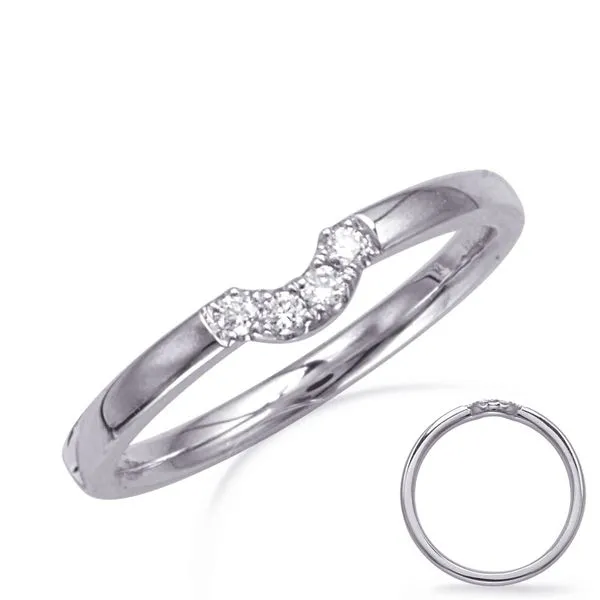 White Gold Wedding Band Tennies Jewelry Appleton, WI
