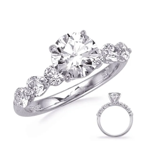 White Gold Semi Mounting Tennies Jewelry Appleton, WI