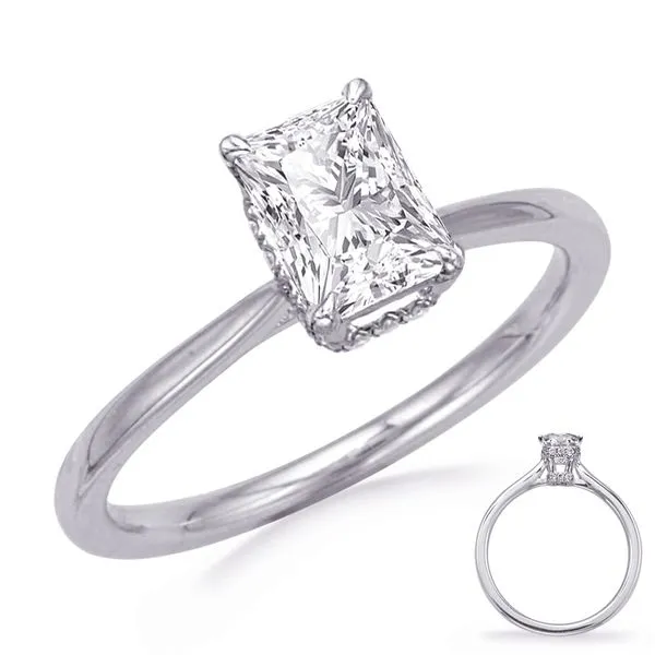 White Gold Engagement Ring Raleigh Diamond Fine Jewelry Raleigh, NC