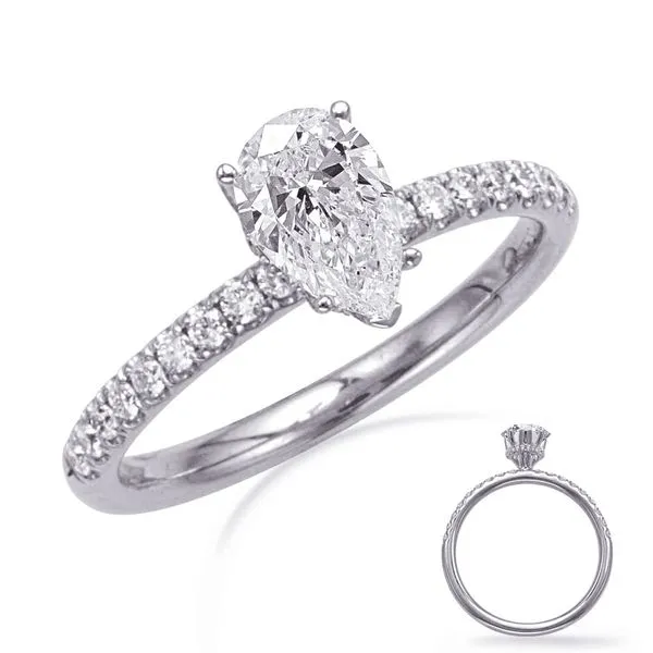 White Gold Engagement Ring Moseley Diamond Showcase Inc Lexington, SC