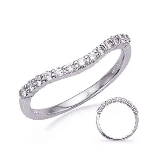White Gold Wedding Band Ask Design Jewelers Olean, NY