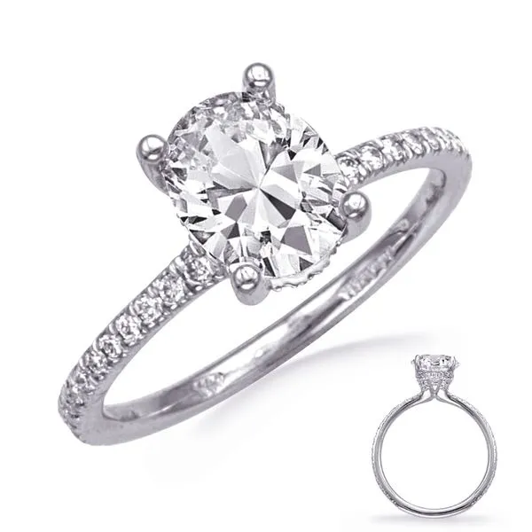 White Gold Engagement Ring Moseley Diamond Showcase Inc Lexington, SC