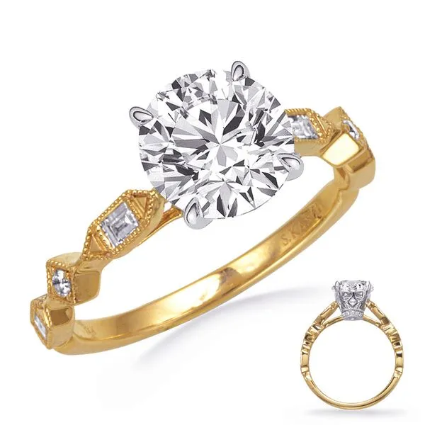 Yellow Gold Engagement Ring Jimmy Smith Jewelers Decatur, AL