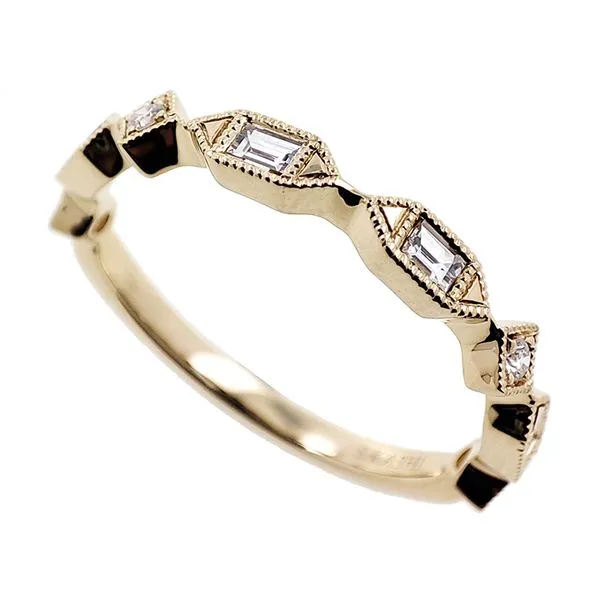 Yellow Gold Matching Band Spencer's Jewelers Athens, GA