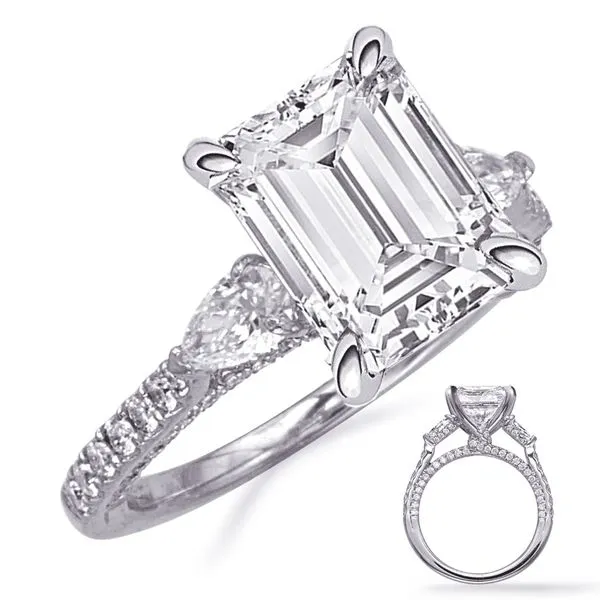 White Gold Engagement Ring D&M Jewelers Green Bay, WI