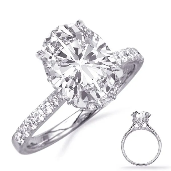 White Gold Engagement Ring Jimmy Smith Jewelers Decatur, AL