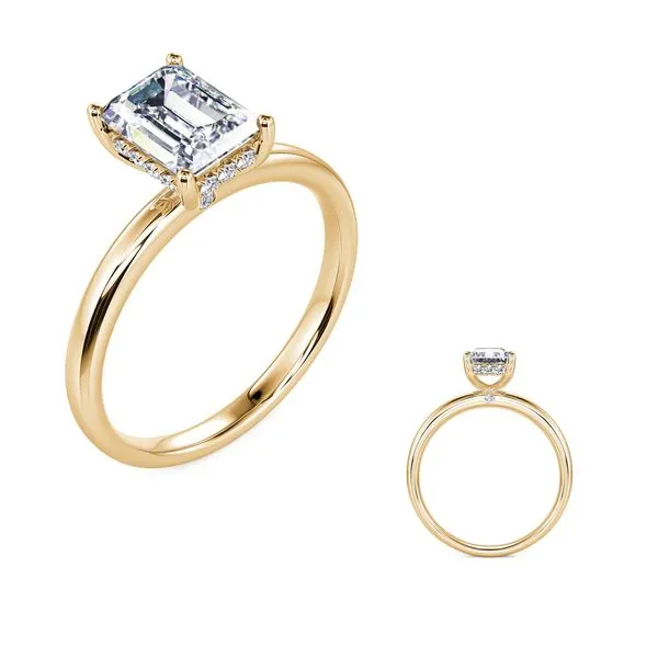 Yellow Gold Engagement Ring Moseley Diamond Showcase Inc Lexington, SC