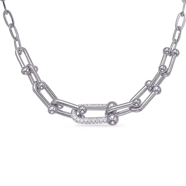 White Gold Diamond Necklace Raleigh Diamond Fine Jewelry Raleigh, NC