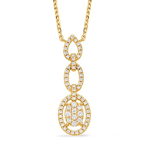 Yellow Gold Diamond Necklace Spencer's Jewelers Athens, GA