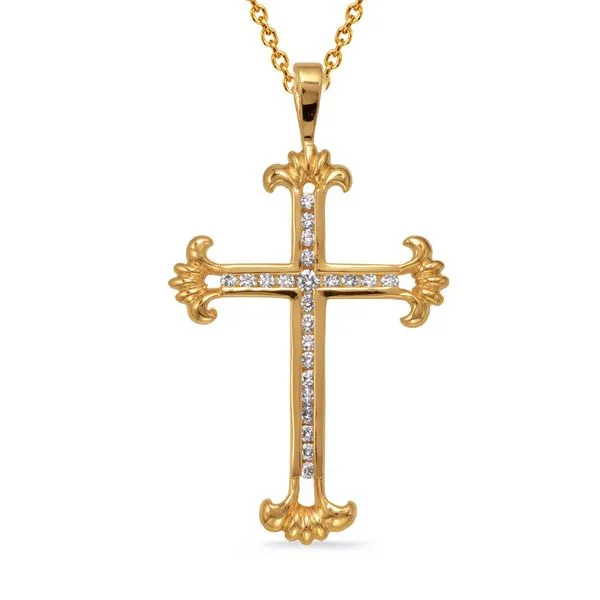 Diamond Cross Pendant Tennies Jewelry Appleton, WI