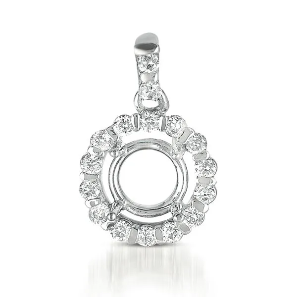 Diamond Pendant For 3/4ct Round Stone Tennies Jewelry Appleton, WI