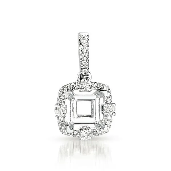 Diamond Pendant For.25ct Princess Center Tennies Jewelry Appleton, WI
