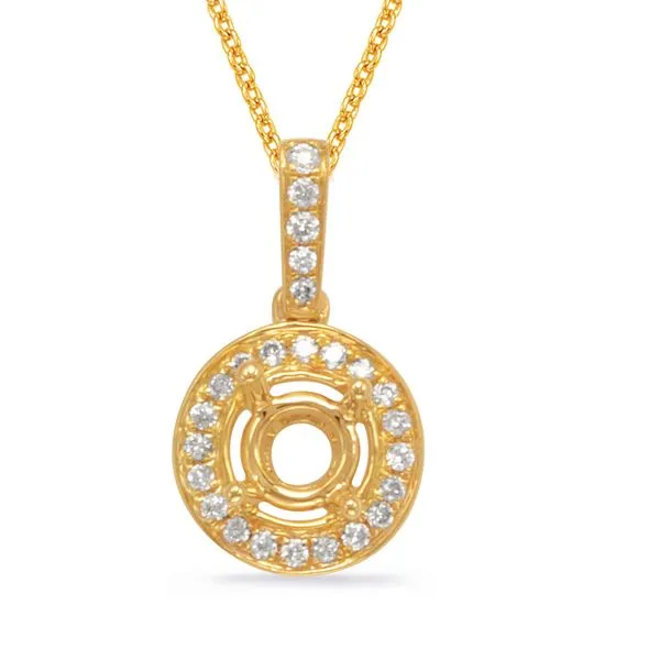 Diamond Pendant For 1.25ct Round Stone Tennies Jewelry Appleton, WI
