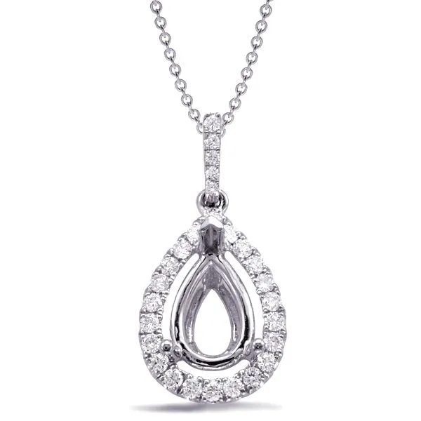 Diamond Pendant For 7x5mm Pear Center Tennies Jewelry Appleton, WI