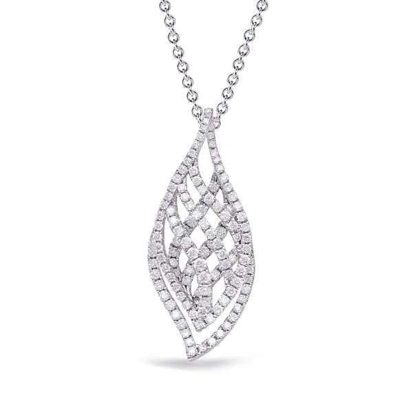White Gold Diamond Pendant Spencer's Jewelers Athens, GA