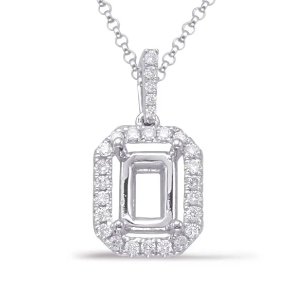 Diamond Pendant For 7x5mm Emerald Cut Tennies Jewelry Appleton, WI