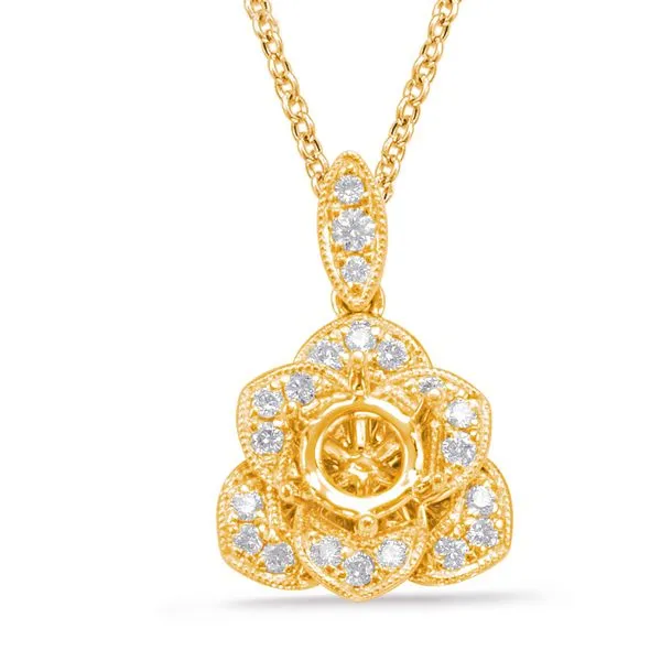 Diamond Pendant For 0.33ct Round Jimmy Smith Jewelers Decatur, AL