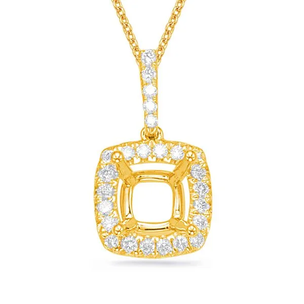 Diamond Pendant For 4.1mm Cushion Tennies Jewelry Appleton, WI