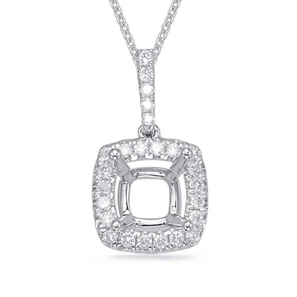 Diamond Pendant For 5.2mm Cushion Tennies Jewelry Appleton, WI